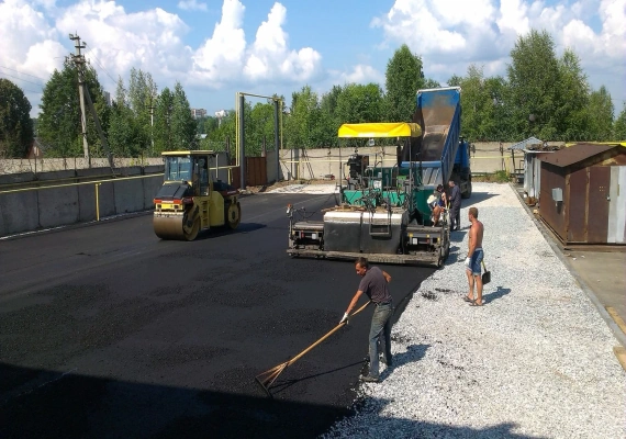 Устройство автодорог в Малаховке и Люберецком районе